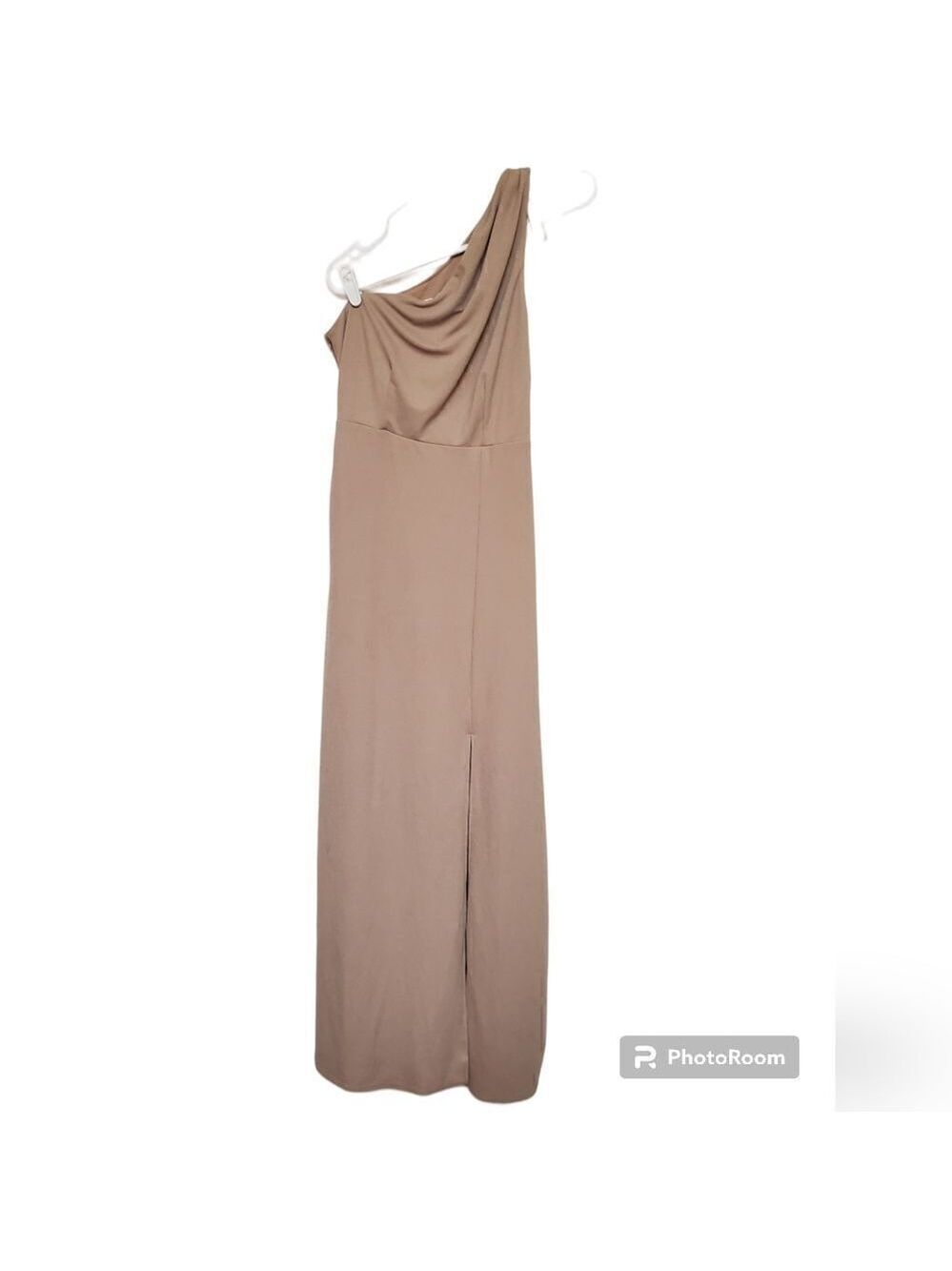 Birdy Grey Mauve One Shoulder Bridesmaid Dress M